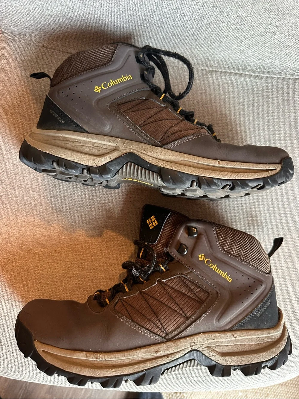 Brown Columbia Transverse Waterproof Hiking Boots